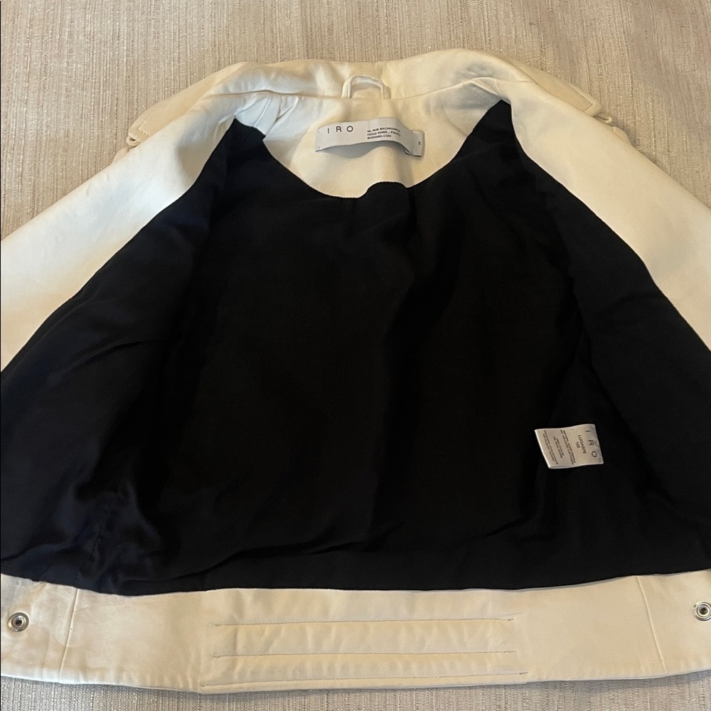 IRO Leather Moto Jacket - Picture 6 of 14